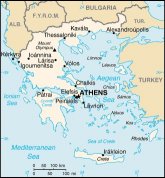 Map of Greece