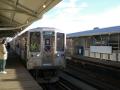 The L train on the way to OHare