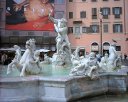 The Fountain of Neptune in Piazza Navona