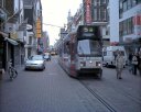 Trams in Amsterdam