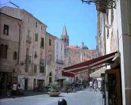 The old town in Alghero
