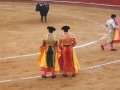 Bull fighters in Valencia