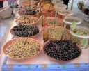 Olives at the market